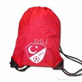 Drawstring backpack, heat transfer