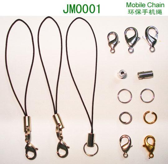 Mobile Chain,Phone ropes,lobster clasp,color rope