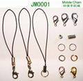 Mobile Chain,Phone ropes,lobster clasp,color rope 1