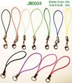 Mobile Chain,Phone ropes,lobster clasp,color rope 4