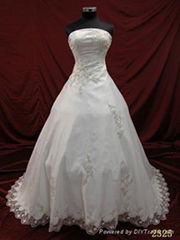 bridal gown