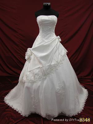 bridal gown