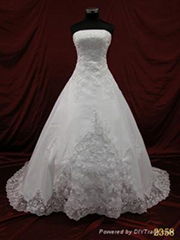 bridal gown