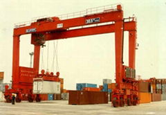 rubber-tyred container gantry cranes