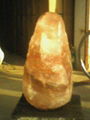 natural salt lamp