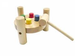 wooden punching peg