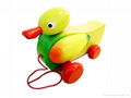 wooden pull along toys