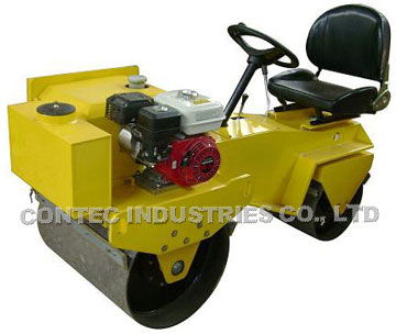 Ride On Double Cylinder Vibratory Road Roller