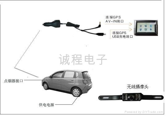 Wireless car rearview 5