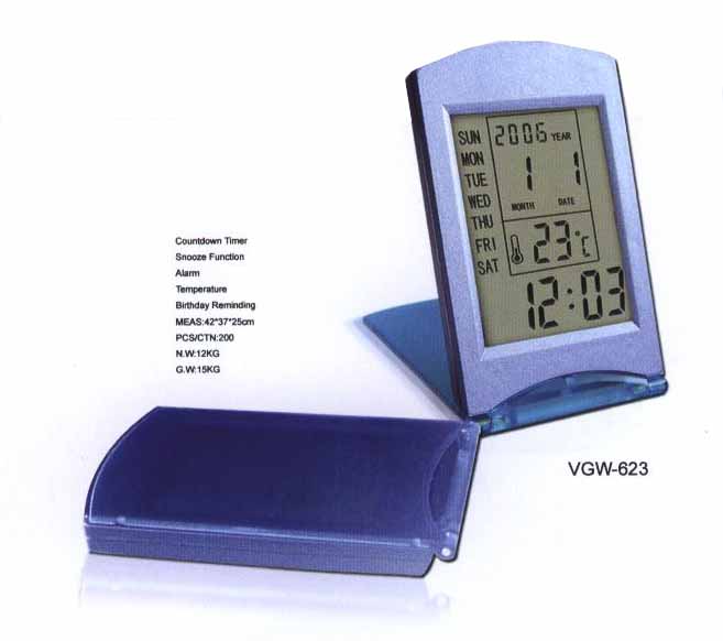 Pocket calendar counter timer pocket alarm temperature mini