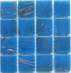 Glass mosaic (gold line series)