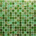 Glass mosaic (Gold line blends) 5