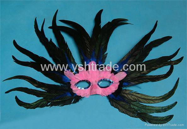 feather mask 4