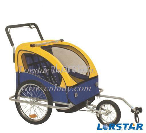bike trailer and jogger
