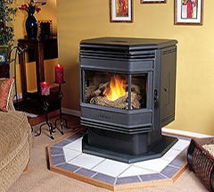 pellet stove