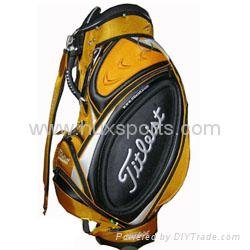 Golf bag gold 4