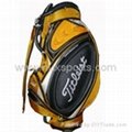 Golf bag gold 4