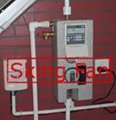 solar pump station for active solar heating systems