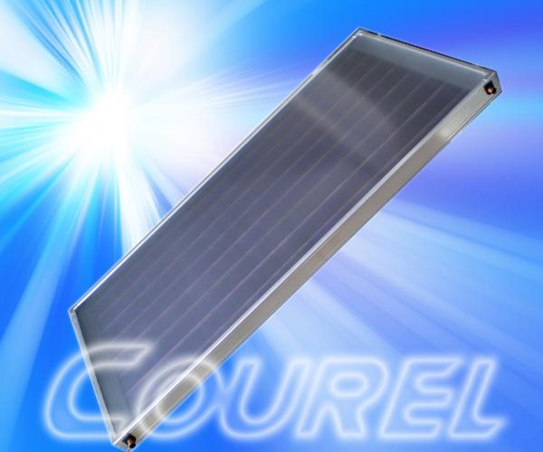 solar flat panel for water heater