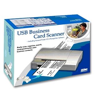 USB Portable B/W business card scanner& OCR softeware  2