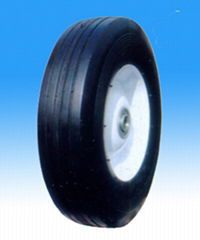 hollow rubber wheel