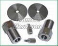 Metal machining parts(turning part,tube coupling head,insert rod part) 1