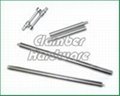 Metal machining parts(turning part,tube coupling head,insert rod part) 4