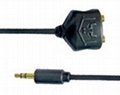 Audio cable and plug