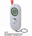 LCD Display Breath Alcohol Tester