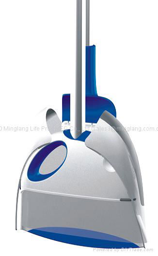 Redolent Anti-bacteria Broom W/ Stand-up Dust Pan 2