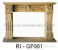 Natural Granite Fireplaces