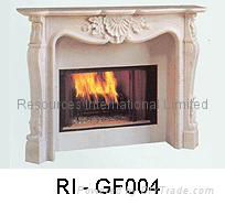 Natural Granite Fireplaces 4