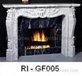 Natural Granite Fireplaces 5