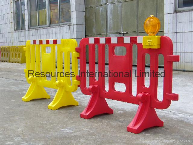 Plastic Pedestrian Barrier