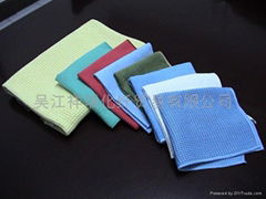 Microfiber Walf Check Cleaning Cloth