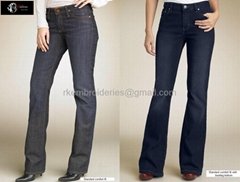 Ladies classic regular waist jeans