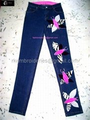 Swaroski embedded ladies jeans