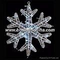snowflake motif light