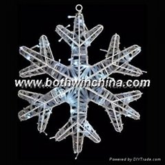 snowflake motif light