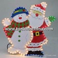 snowman motif light 1