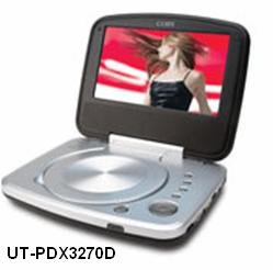 portable dvd player, UT-DPX3270D
