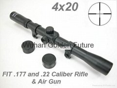 4x20 airgun riflescope