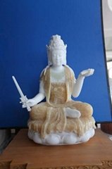 Marble quanyin statue marble statue stone sculpture