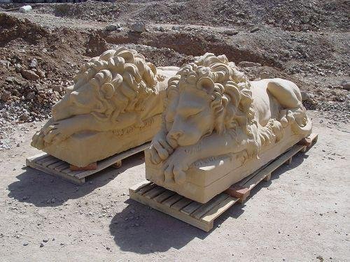 marble lions stone animal marble sculpture 3