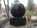 Marble ball fountain marble sphere garden fountain