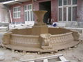 stone sculpture marble fountain garden