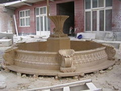 stone sculpture marble fountain garden fountain