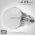 LYS-Q3-1,3W LED Bulb Light Lamp  3