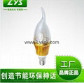 LYS-Q-Q-B 3W LED Candle Bulb lighting Droplight  Lamp 2