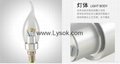 LYS-Q-Q-L 3W China Transparent glass Candle Lighting Lamp 2
